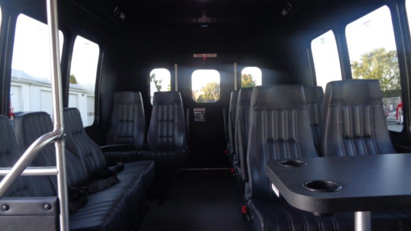 Interior front to back