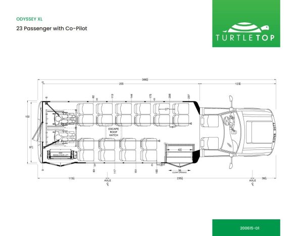 Odyssey XL F600 23 Passenger with Co-Pilot