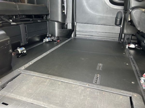 Lowered floor area Lowered floor area