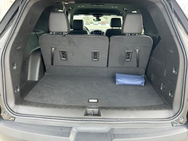 Storage behind 3rd row