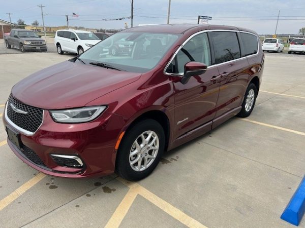 Driver's side angled